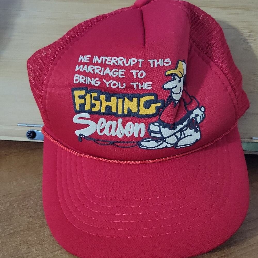 Vintage Fishing Trucker Hat